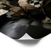 Poster Conception gothique romantique sombre (Coin)