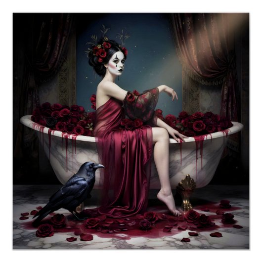 Poster Conception gothique romantique sombre (Devant)
