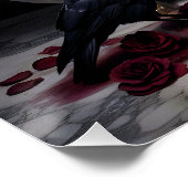 Poster Conception gothique romantique sombre (Coin)