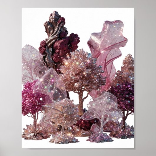 Poster Conception graphique argentée saisissante INDÉTECT (Devant)