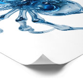 Poster Conception graphique Clean Silver WATER SPIDER (Coin)
