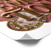 Poster Conception graphique Crisp Gold RAW EMOTION (Coin)