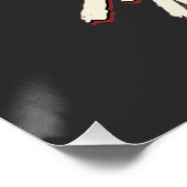 Poster Conception graphique de chat Meow Halloween_1 (Coin)
