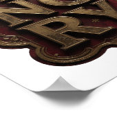 Poster Conception graphique HUNGRY Witty Gold (Coin)