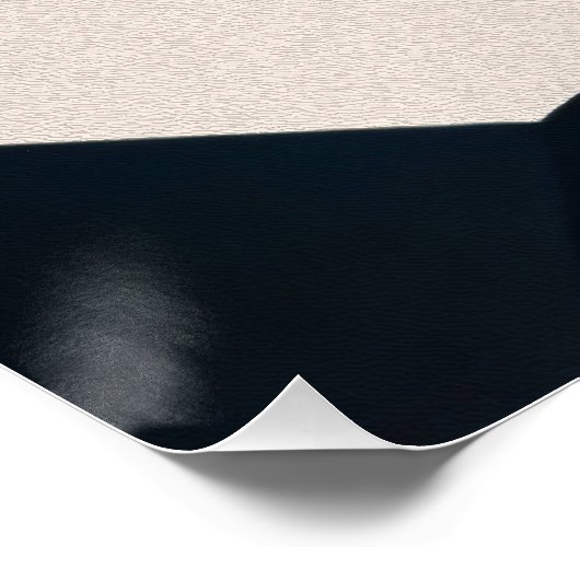 Poster Conception graphique minimale (Coin)