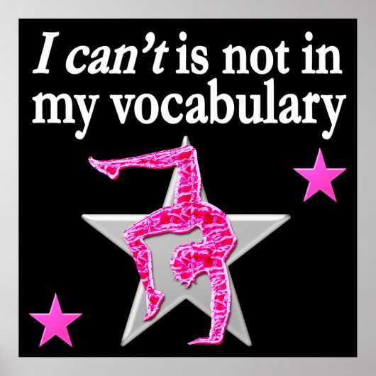 POSTER CONCEPTION GYMNASTIQUE INSPIRATIONNELLE (Devant)