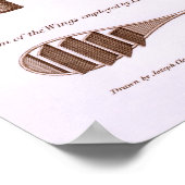 Poster Conception historique de ballon à air chaud (Coin)