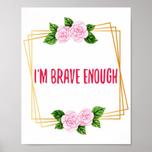 Poster Conception inspirante pour la vie et le succès