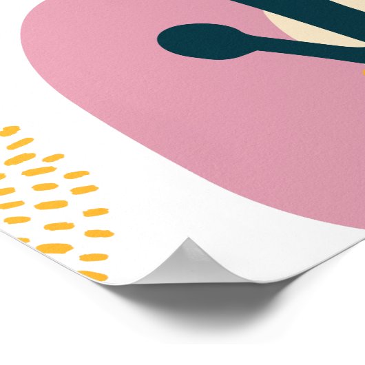 Poster Conception minimaliste unique (Coin)