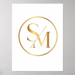 Poster Conception moderne minimale SM