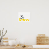 Poster Conception moderne, urbaine, audacieuse et vibrant (Cuisine)