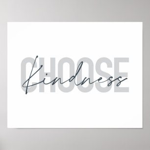 Poster Conception moderne, urbaine et simple de Choose Ki