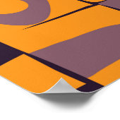 Poster Conception motif transparente avec bracelet géomét (Coin)