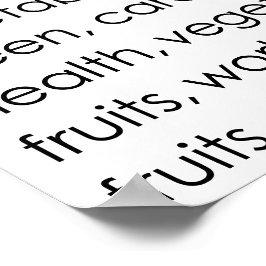 Poster Conception motivante de la condition physique (Coin)