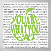 Poster Conception motivante de la condition physique (Devant)