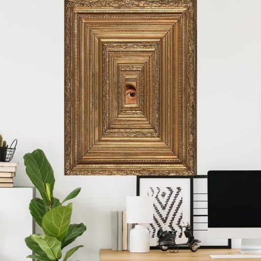 Poster Conception oculaire de récupération (Bureau à domicile)