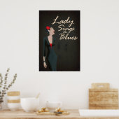Poster Conception Originale Inspirée de Lady Sings The Bl (Cuisine)