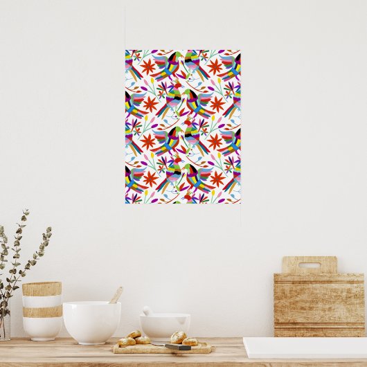 Poster Conception Otomi moderne III (Cuisine)