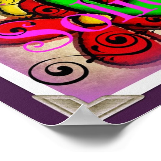 Poster Conception Paix et Solidarité (Coin)