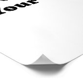 Poster Conception personnalisée (Coin)