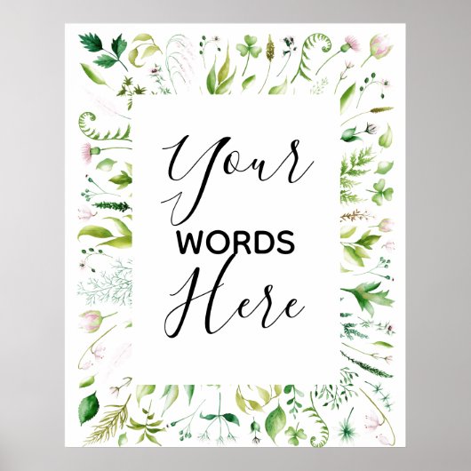 Poster conception personnalisée votre propre panneau mari (Devant)