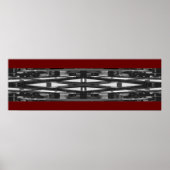 Poster Conception photo Abstraite ; 12x36" (Devant)