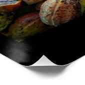 Poster Conception photographique de cabosses de cacao col (Coin)