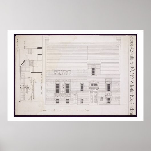 Poster Conception pour House & Studio pour J.A.M. Whistle (Devant)