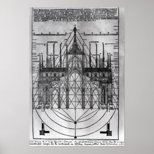 Poster Conception pour la cathédrale de Milan