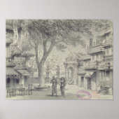 Poster Conception pour l'Acte II de l'opéra "Lakme" (Devant)