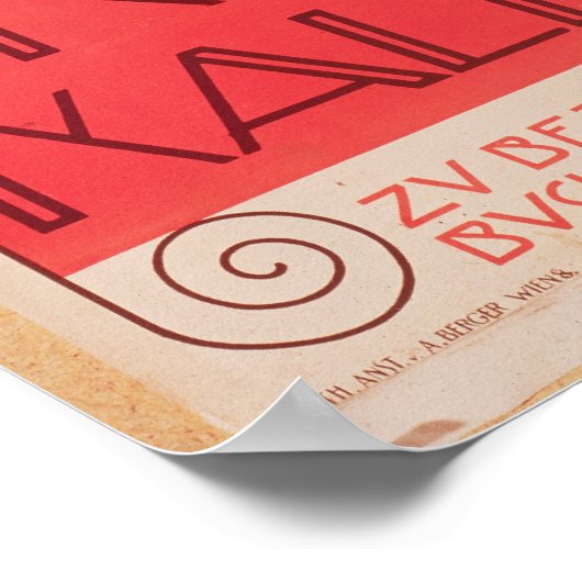 Poster Conception pour le calendrier Frommes (Coin)