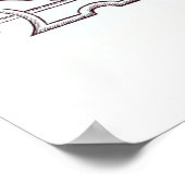 Poster Conception pour un jardin à noeud, de 'The Country (Coin)