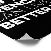 Poster Conception Pour Un Propriétaire Français De Bulldo (Coin)