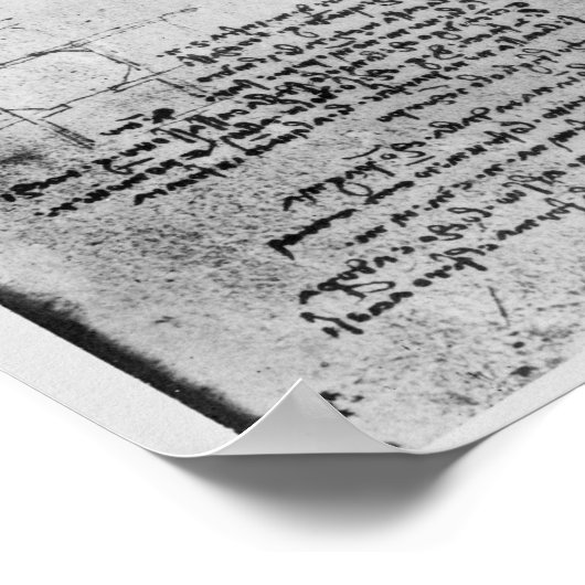 Poster Conception pour une église, fol. 4r (Coin)