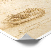 Poster Conception pour une voiture blindée, Leonardo da V (Coin)