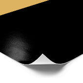 Poster Conception rafraîchissante des vibrations positive (Coin)