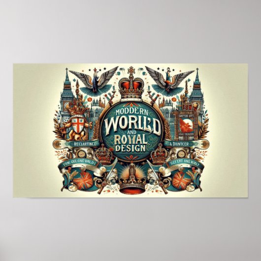 Poster Conception royale et épique (Devant)