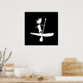 Poster Conception silhouette de la pédale (Cuisine)