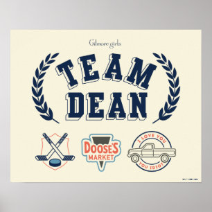 Poster Conception Team Dean Gilmore Girls