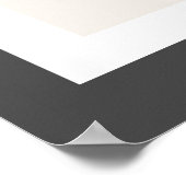 Poster Conception tendance abstraite (Coin)