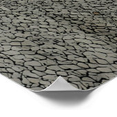 Poster Conception traditionnelle inspirée du tapis (Coin)