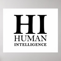 Conception typographique de l'humain contre l'IA