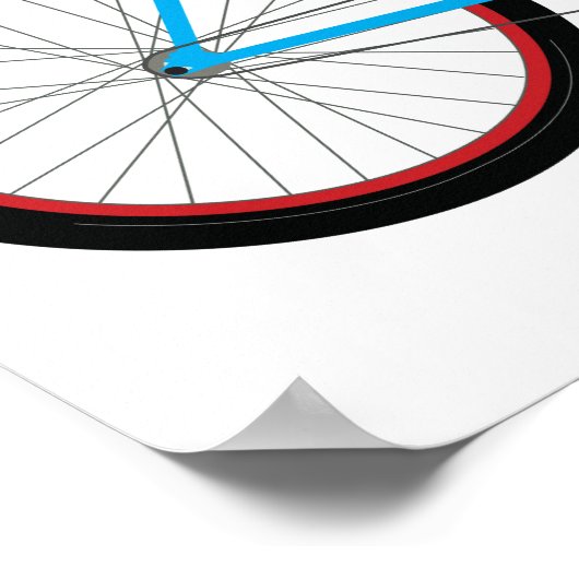 Poster Conception Vélo (Coin)