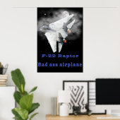 Poster Conceptions de F-22 Raptor (Bureau à domicile)