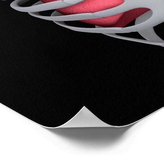 Poster Conceptual Image Of Human Lungs And Rib Cage 1 (Coin)