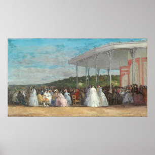 Poster Concert au Casino - Eugène Boudin Art