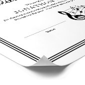 Poster Concert Band, Marching Band, Choir Certificate (Coin)