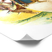 Poster Concert Bunny de Pâques Vintage (Coin)