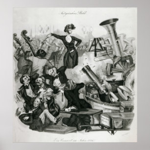 Poster Concert de Hector Berlioz