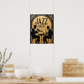 Poster Concert de Jazz (Cuisine)
